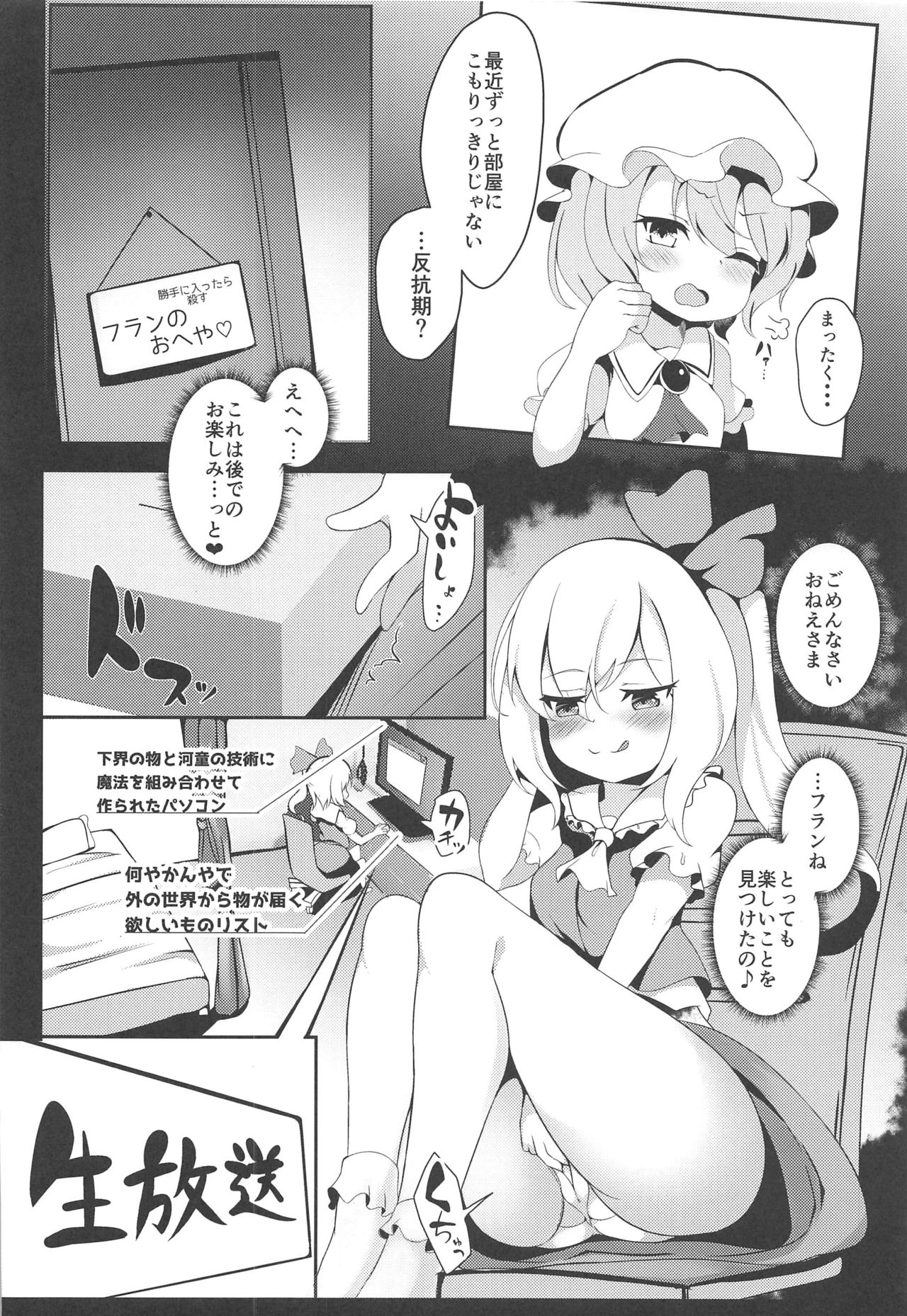 Haishingai! Ano Ninki YouTuber Flandre no Himitsu page 5 full