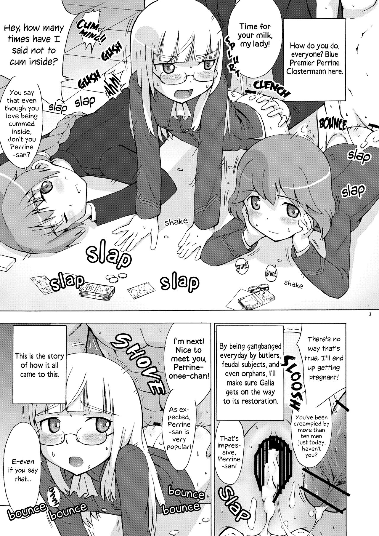 Perrine-sanchi de Taihen Desu!! | Trouble of Perrine's Parcel!! page 3 full