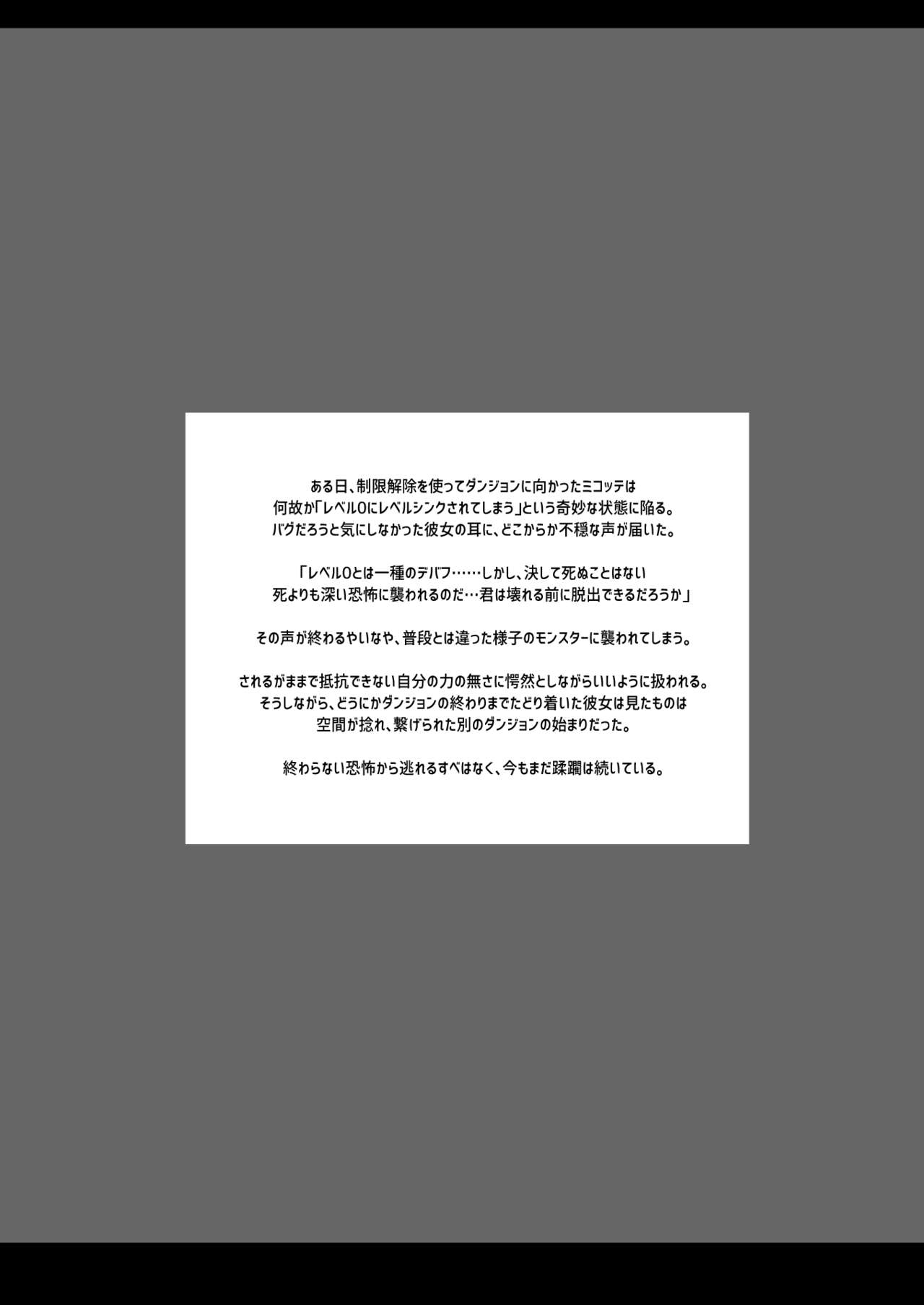 Lv.0 ni Level Sync Saremashita. 2 - Your level has been synced to 0. page 3 full