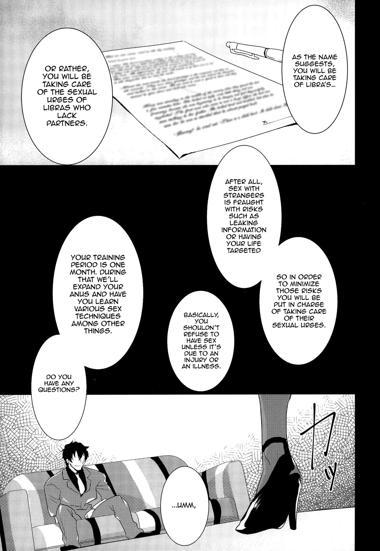 Leonardo-kun wa Libra Senzoku Seiyoku Shori-gakari | Leonardo Is the Caretaker of Libra’s Sexual Urges page 7 full