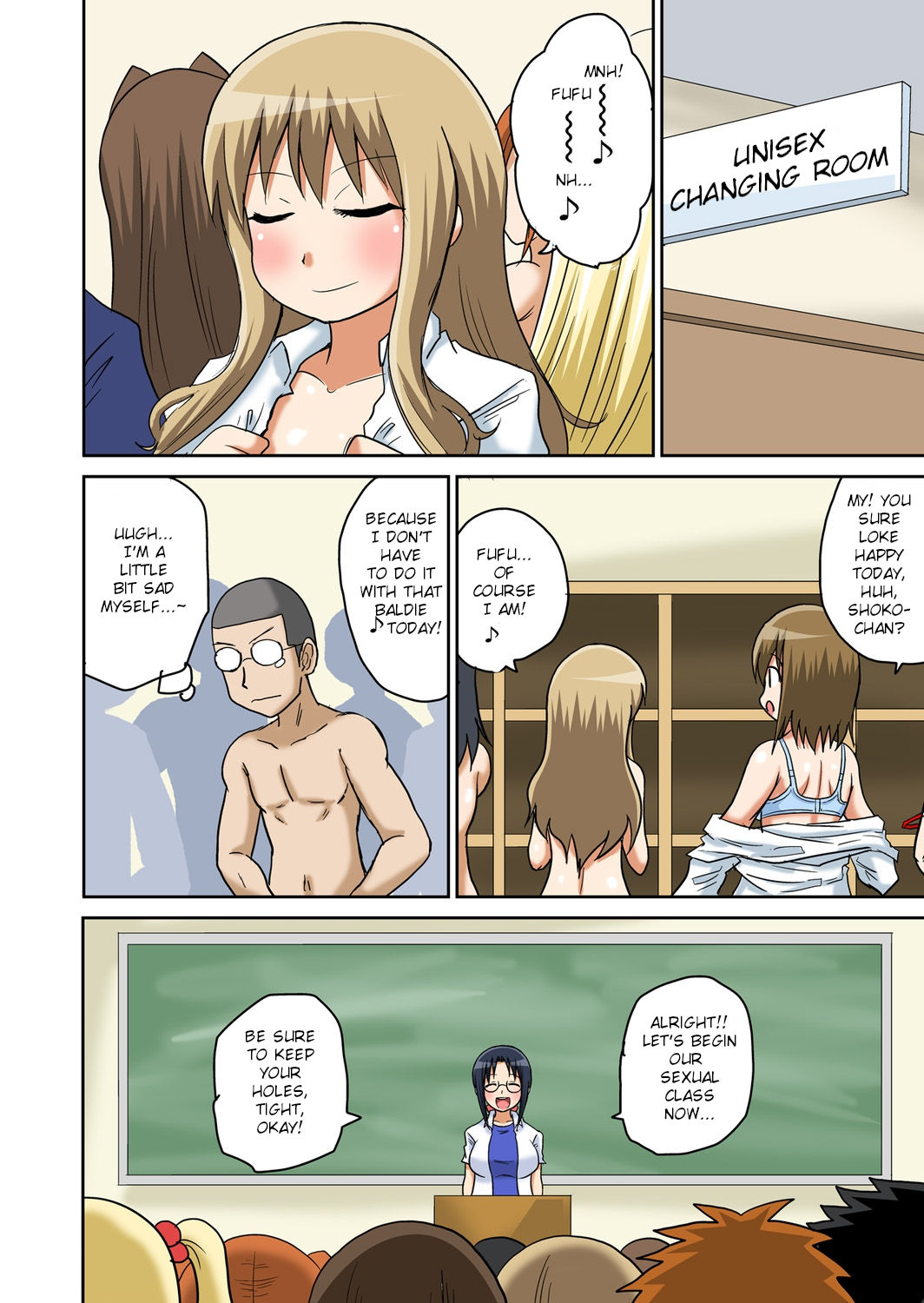 Classmate to Ecchi Jugyou Ch. 5 page 6 full