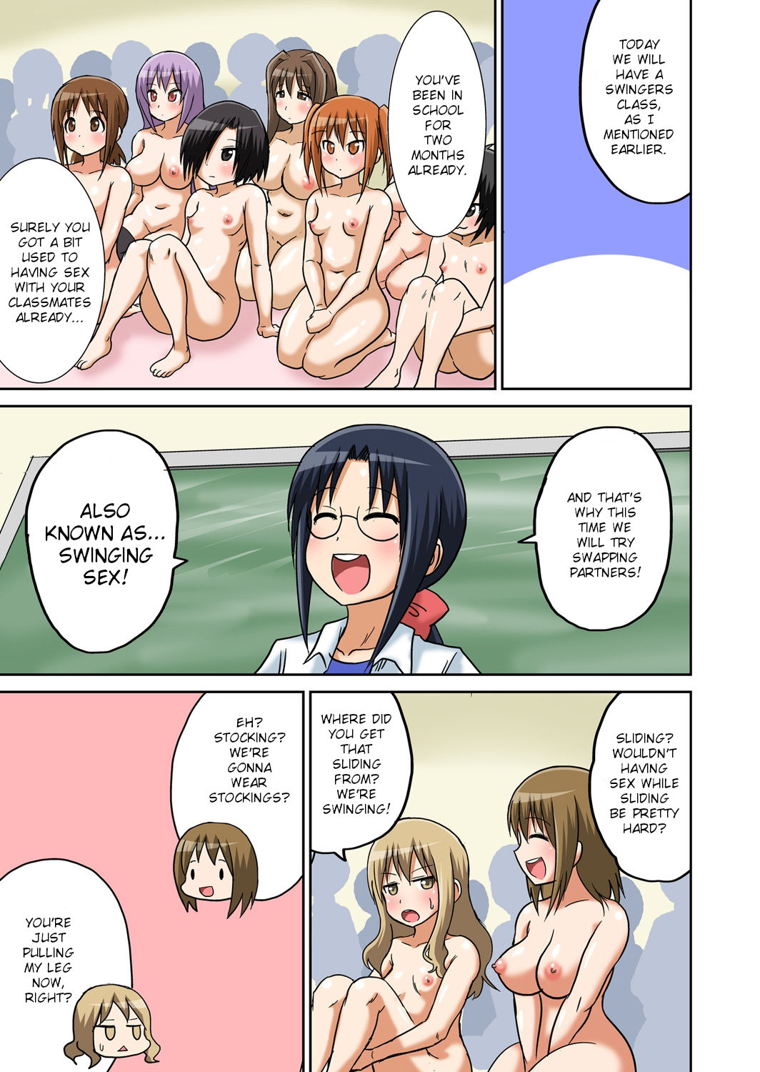 Classmate to Ecchi Jugyou Ch. 5 page 7 full