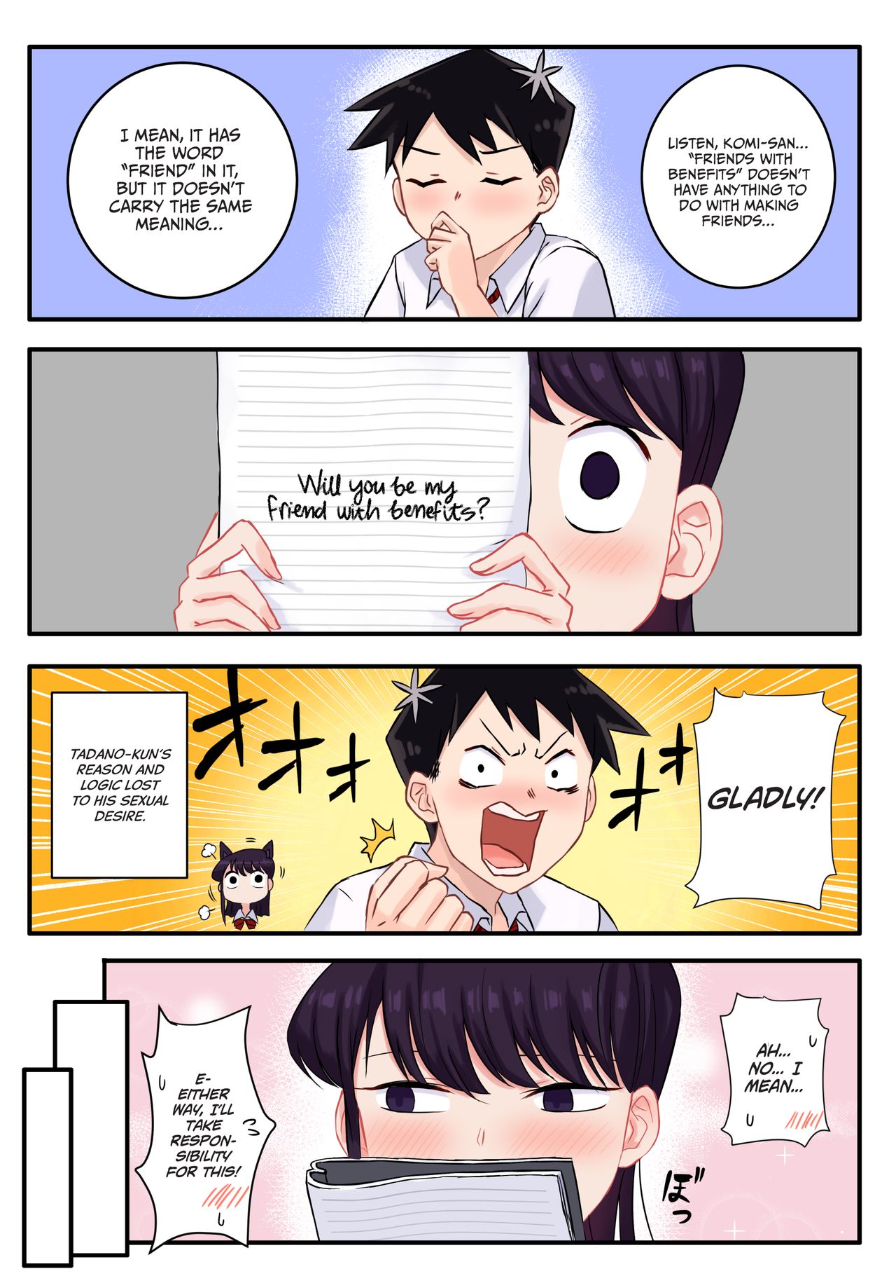 Komi-san wa, H Mousoushou desu. | Komi-san has Strange Ideas about Sex. page 7 full