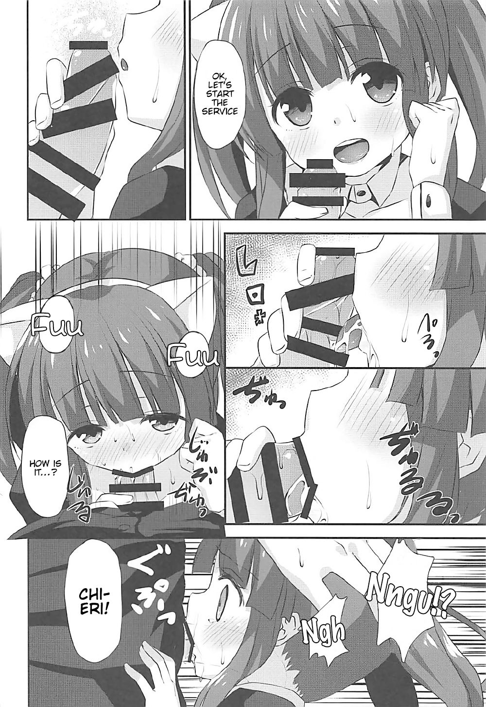 Nekomimi to Maid to Chieri to Ecchi | Cat Ears, Maid, and Sex with Chieri page 7 full