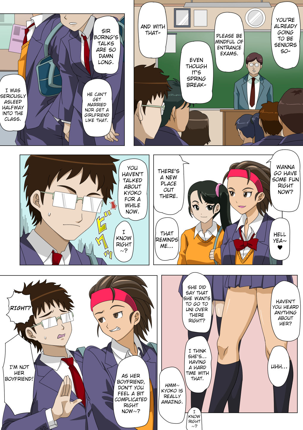 Ryuugaku Shita Osananajimi 2 || My Kyoko Abroad 2 page 2 full