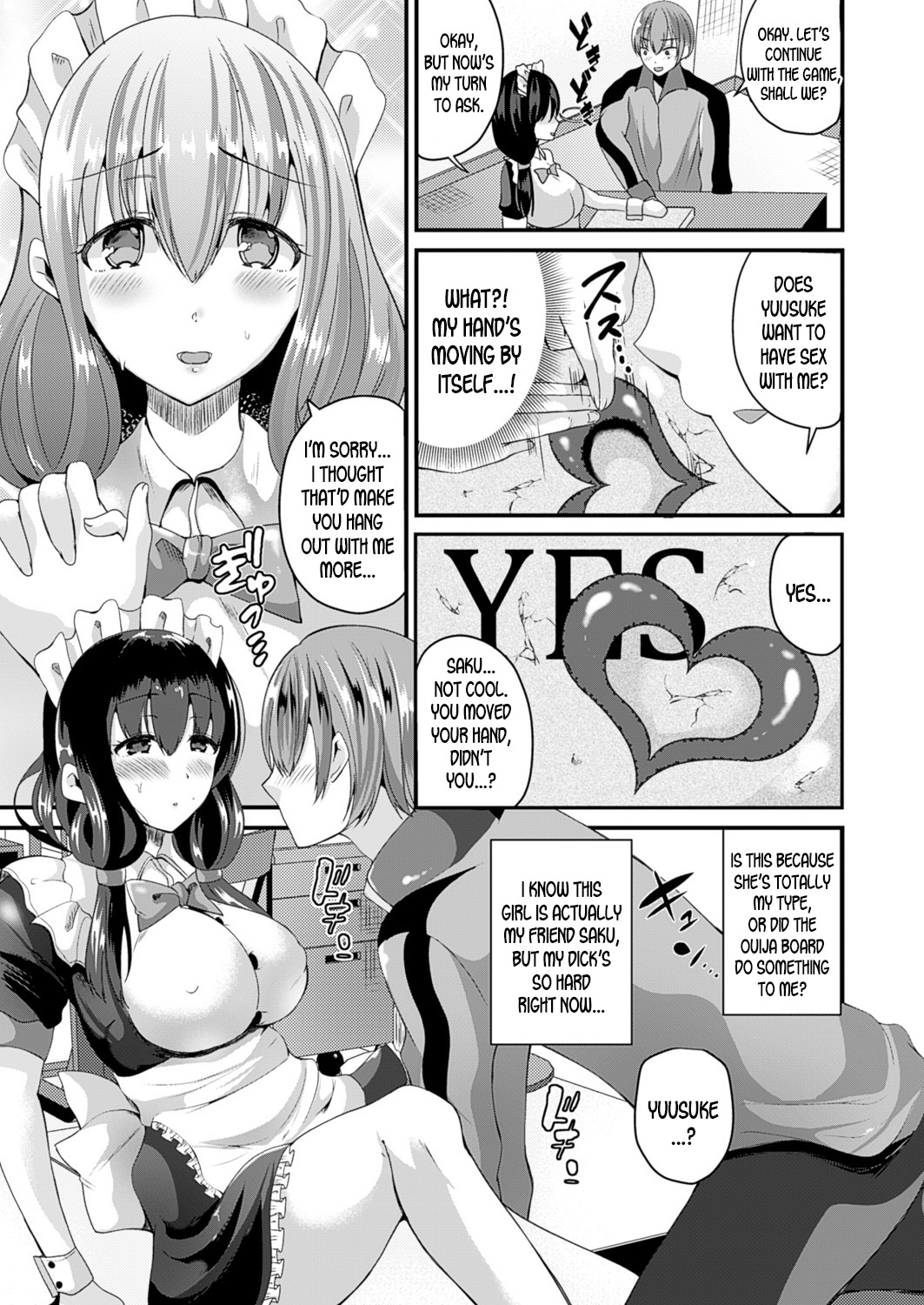 Nyotaika Shite Ouija Board no Noroi o Ukeru | Get cursed by the ouija board and turn into a girl! page 7 full