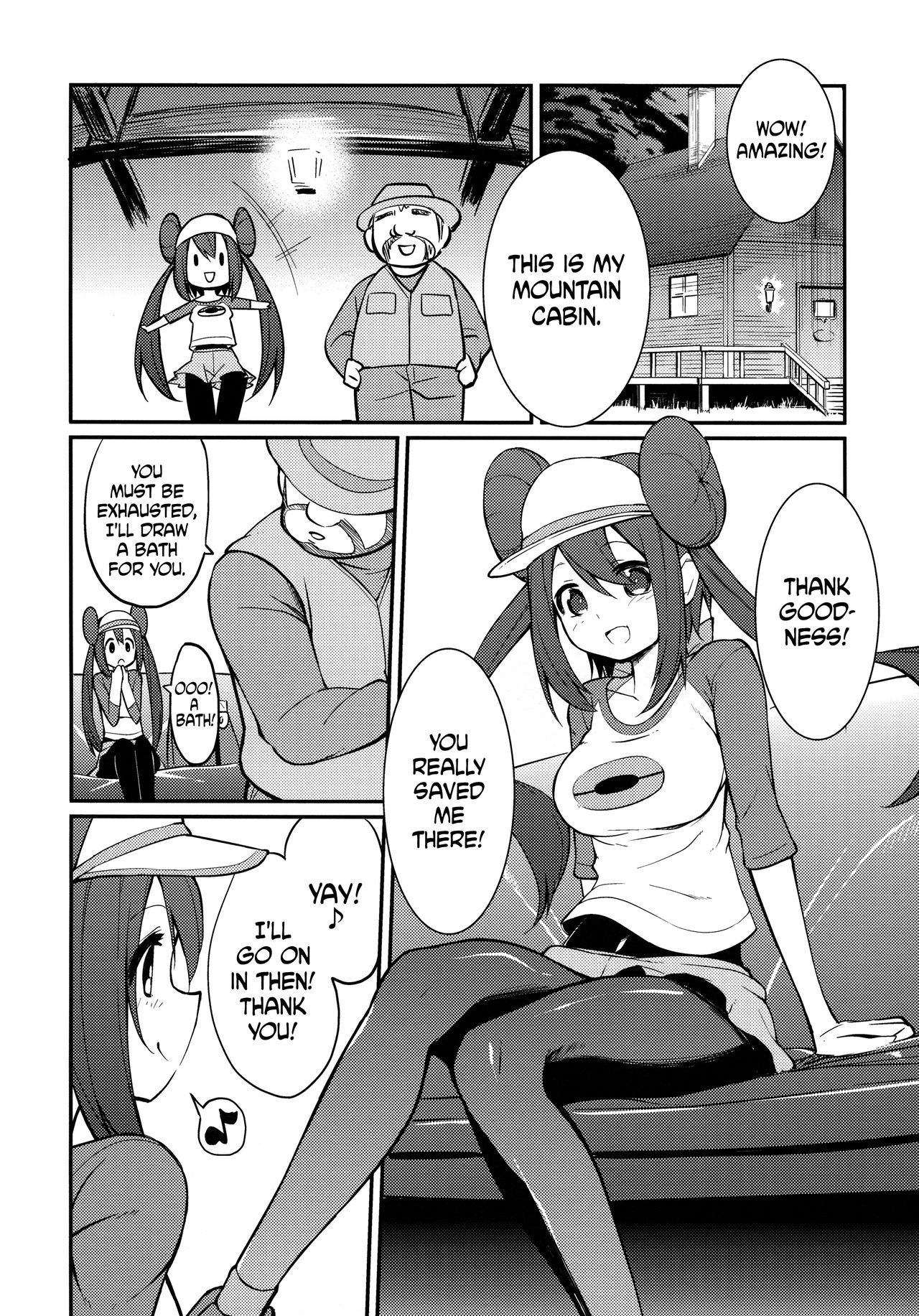 Mei-tan to Yamaotoko | Rosa and the Hiker page 5 full