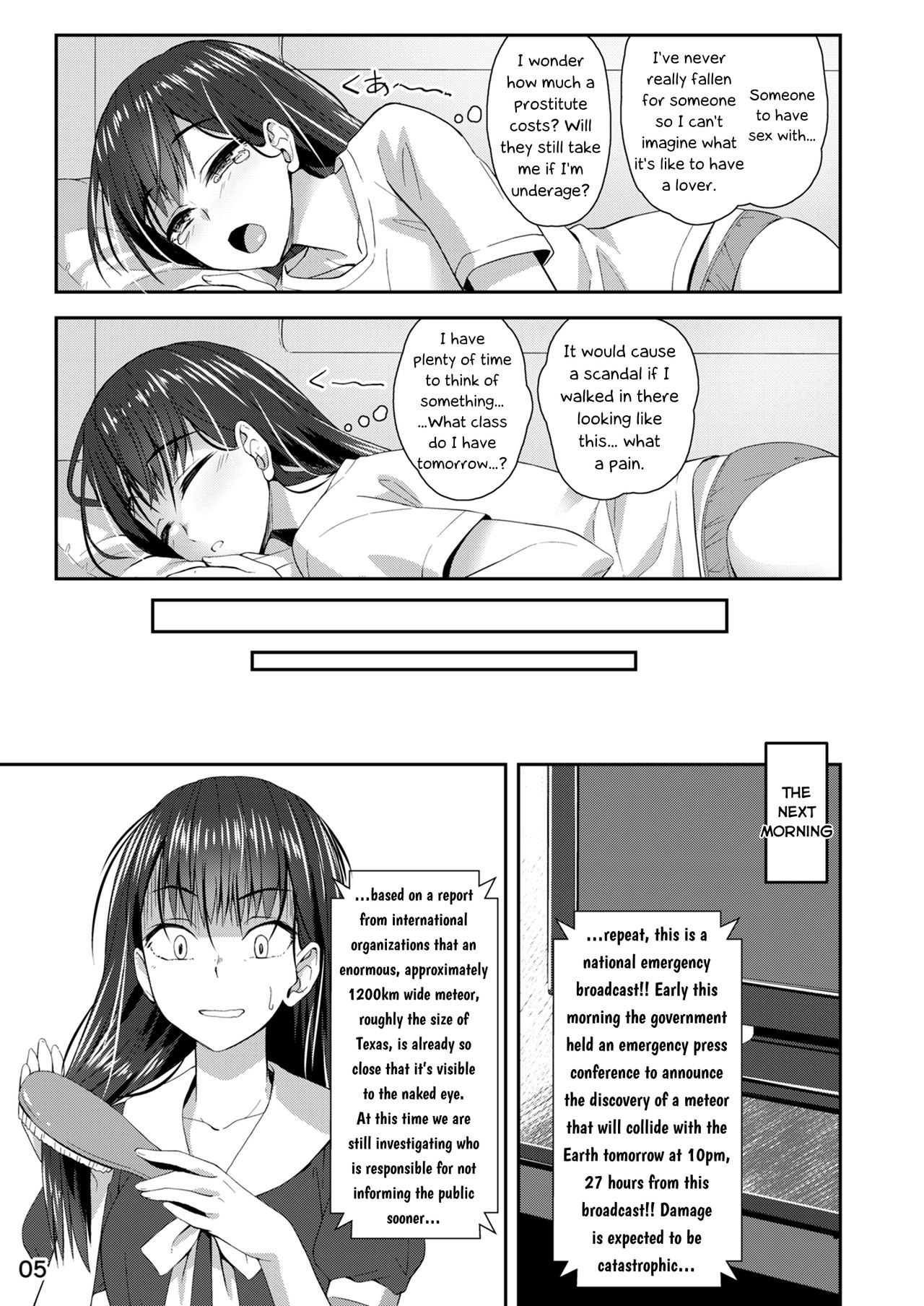 Shuumatsu Fudeoroshi Girl | Apocalypse Cherry-Popping Girls page 4 full