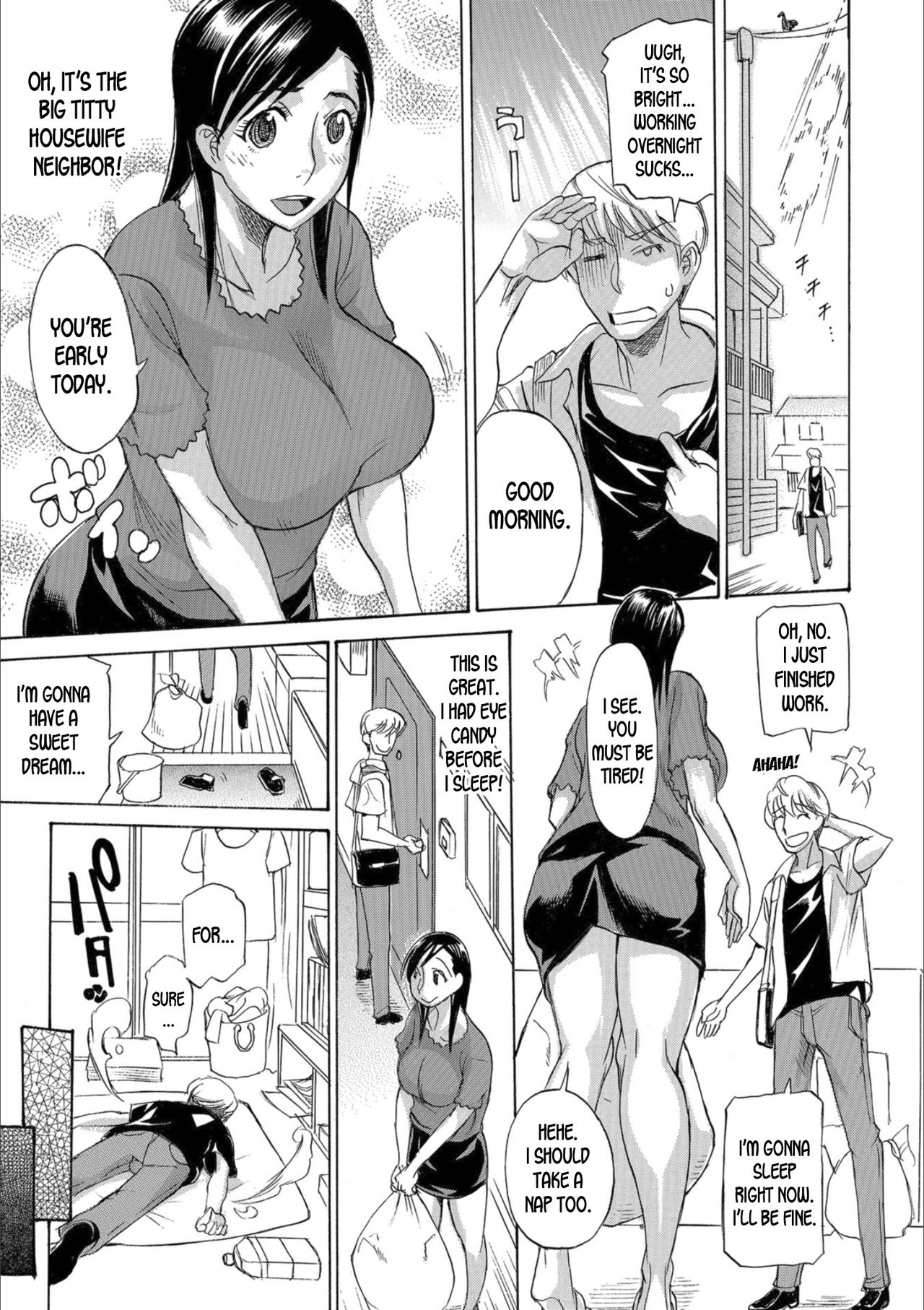 Oku-san Change?! page 1 full