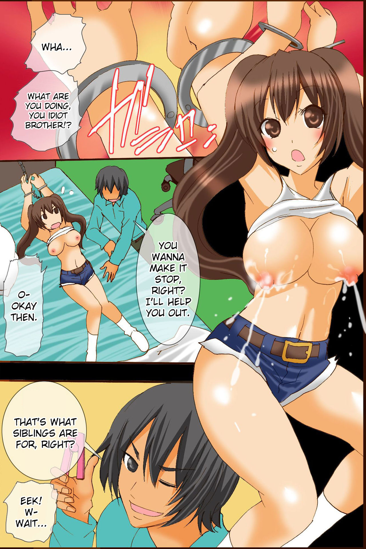 Bonyuu Chuudoku ~Watashi no Oppai kara Milk ga Dete kite Tomaranai yoo! | Breast Milk Epidemic - My Boobs Just Won't Stop Lactating! page 8 full