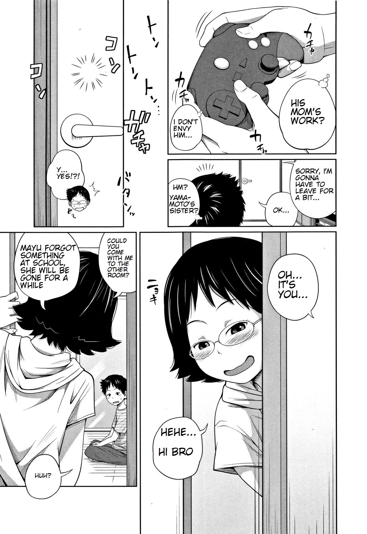 Tomodachi n uchi de orusuban | Looking after a friend's house page 7 full