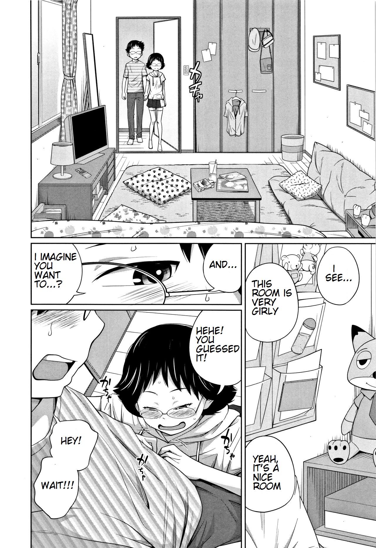Tomodachi n uchi de orusuban | Looking after a friend's house page 8 full