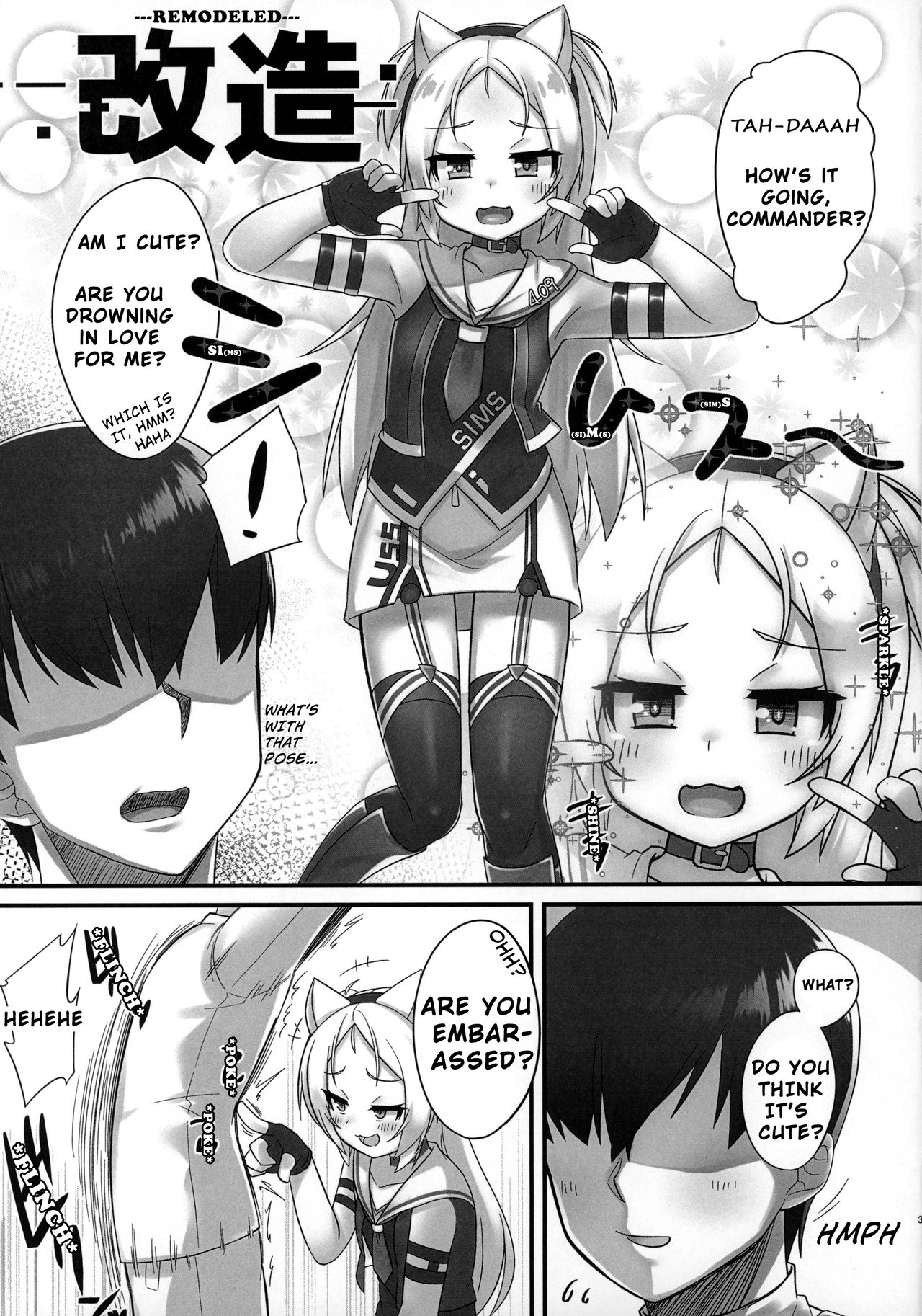 Shikikan-saa~ Kouiu no Suki desho? | Commander, Come On~ Don't You Love It Like This? page 3 full