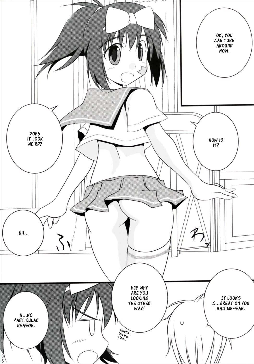 Hajimete no Sailor Fuku | Hajime's First Sailor Suit page 6 full