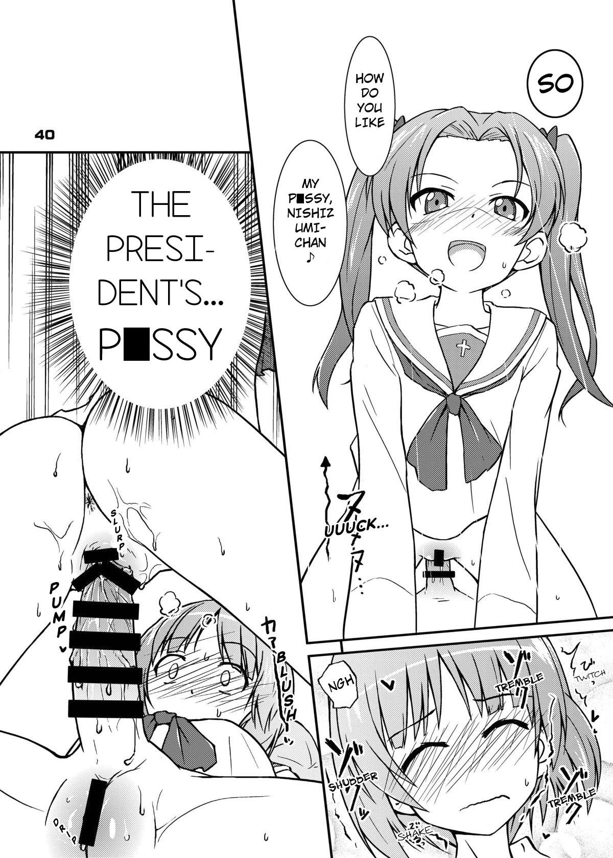 Nishizumi-chan ni Chinchin o Tsukkomareru Yume o Mitanda | I Dreamt About Nishizumi-chan Sticking Her Cock in Me page 5 full