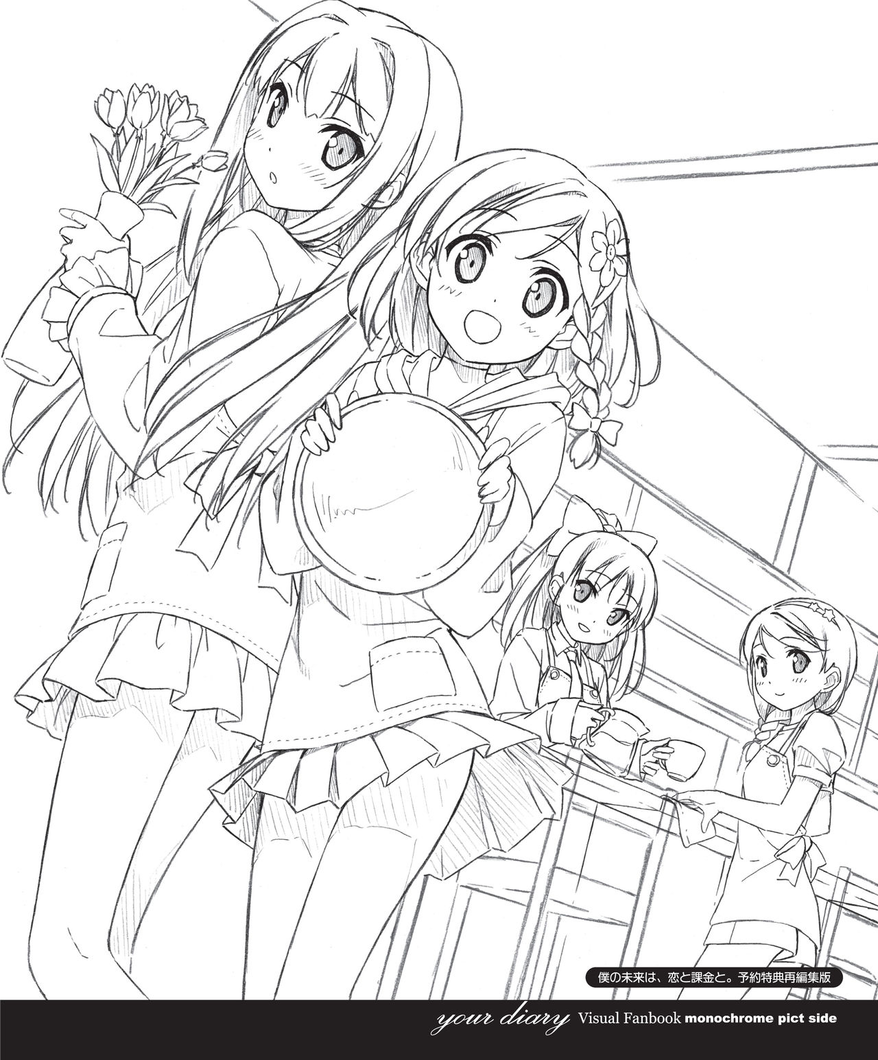 your diary Visual Fanbook page 3 full