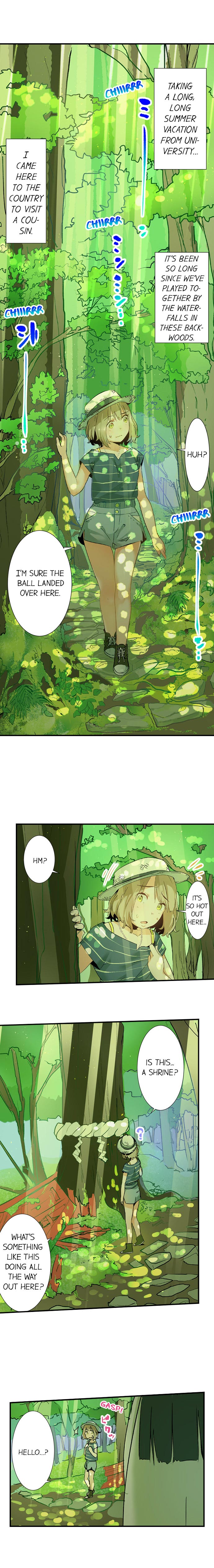 Yaoyorozu Sex~My Virginity Was Taken by Japanese Gods~ Ch. 1 page 2 full