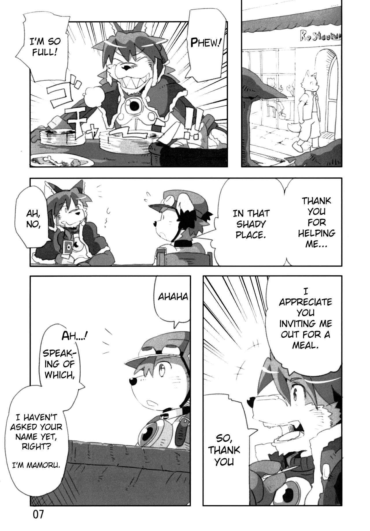 Mamoru-kun has Been Ambushed!? page 6 full