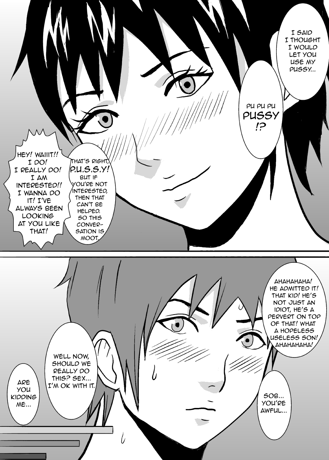 Baka Musuko o Yuuwaku shite mita. | I Tried Seducing my Idiot Son. page 4 full