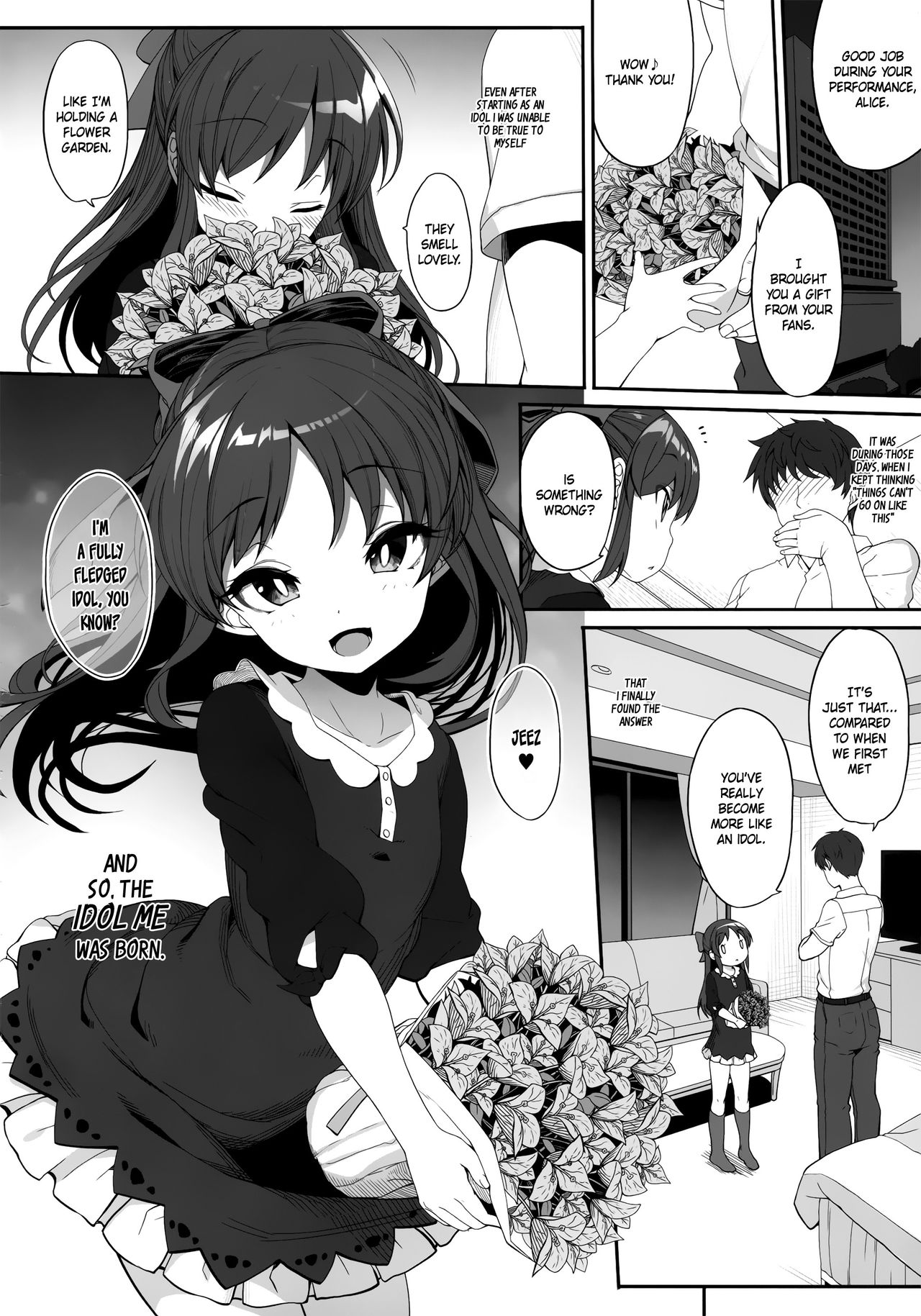 Arisu to Idol no Watashi   =White Symphony= page 3 full