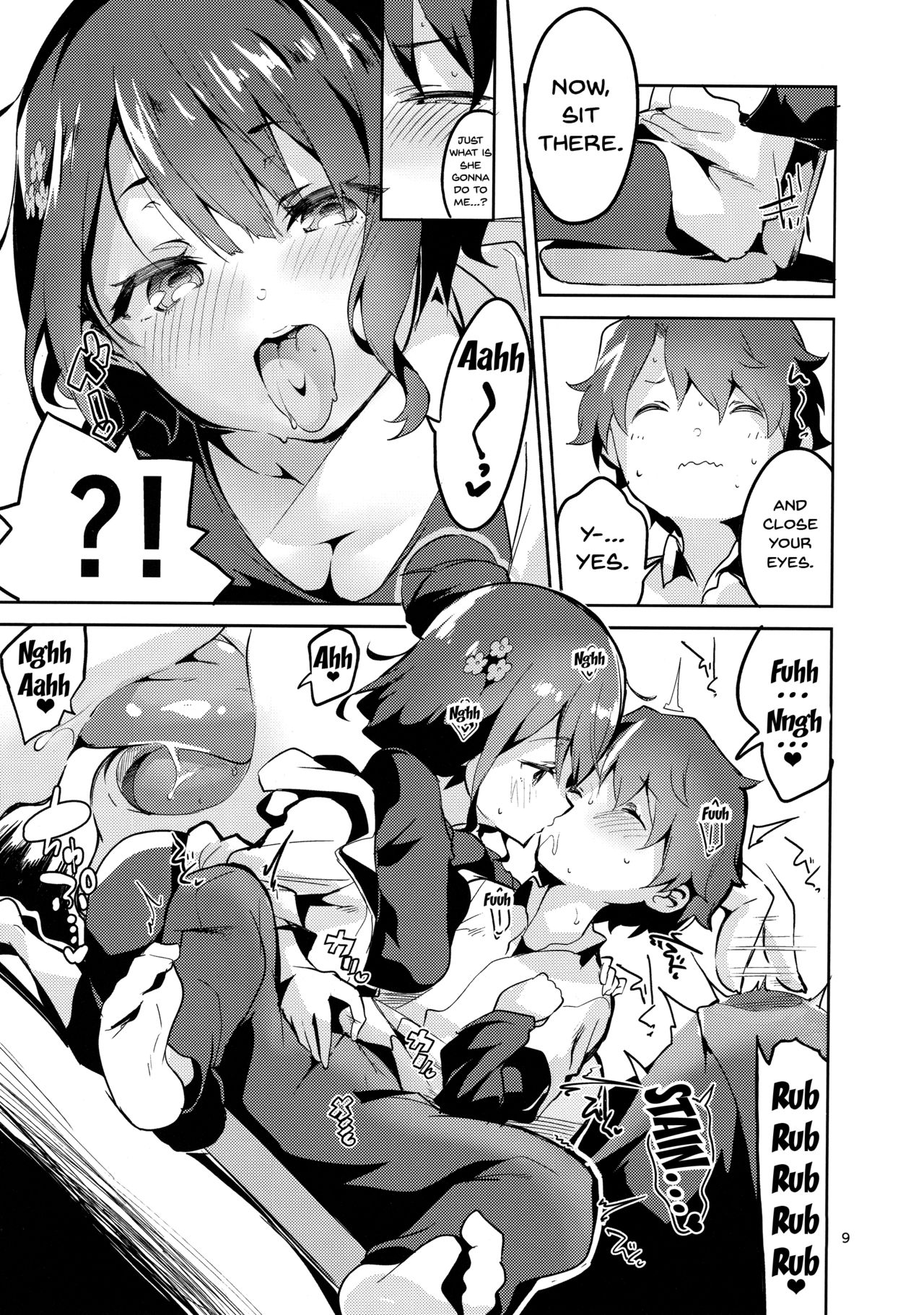 Sensei wa Shuzai no Tame Kyuusai desu | Sensei Needs To Collect Data For Her Story page 8 full