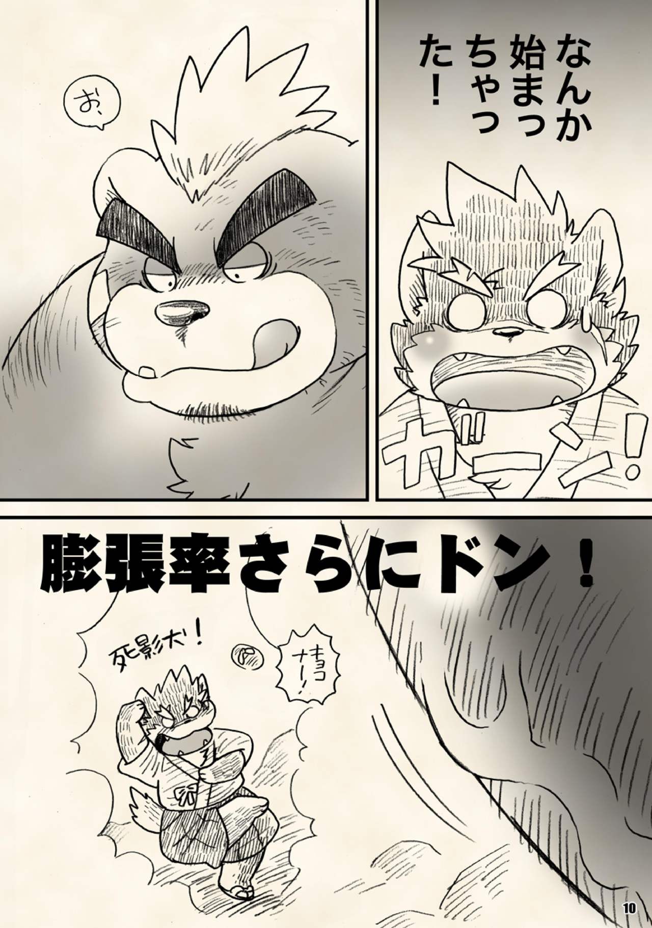 Dossei! BEAR TRACKs PATTERN Remix page 9 full