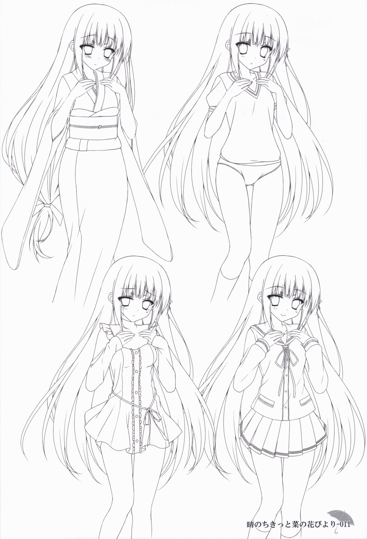 Hare Nochi Kitto Nanohana Biyori Original Picture Collection page 10 full