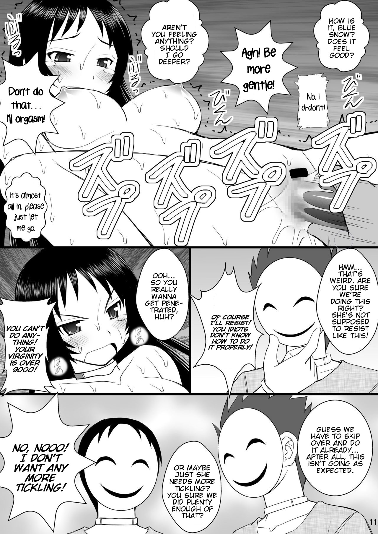 Seishin Houkai Suru made Kusugurimakutte Ryoujoku Shitemiru Test IX - Shinjiteita Ao-sama ga Ahegao Double Peace no Shashin o Okuttekita page 9 full
