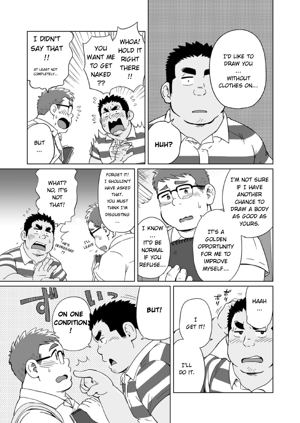 Joukentsuki de. | On one condition. page 6 full