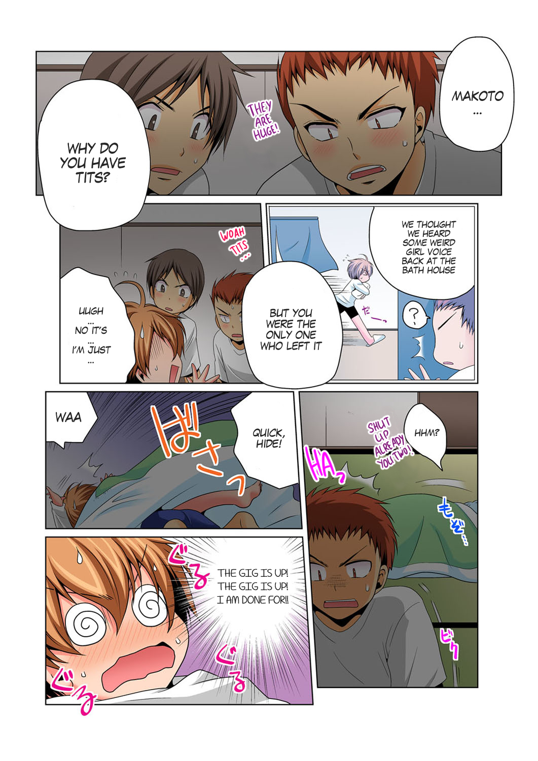 Nyotaika de Ecchi Kenshin!? Mirudake tte Itta no ni... 4 | Gender Bender Into Sexy Medical Examination! You said that you were only going to look... 4 page 8 full