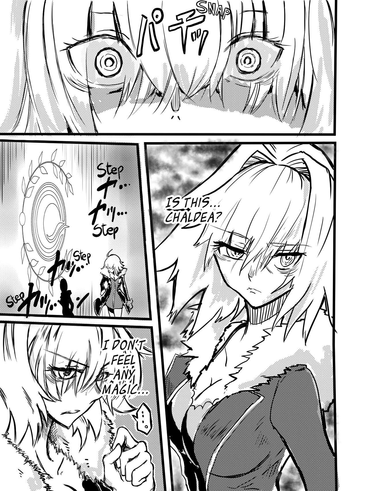 Tousouchuu in Chaldea  | Running away in Chaldea page 1 full
