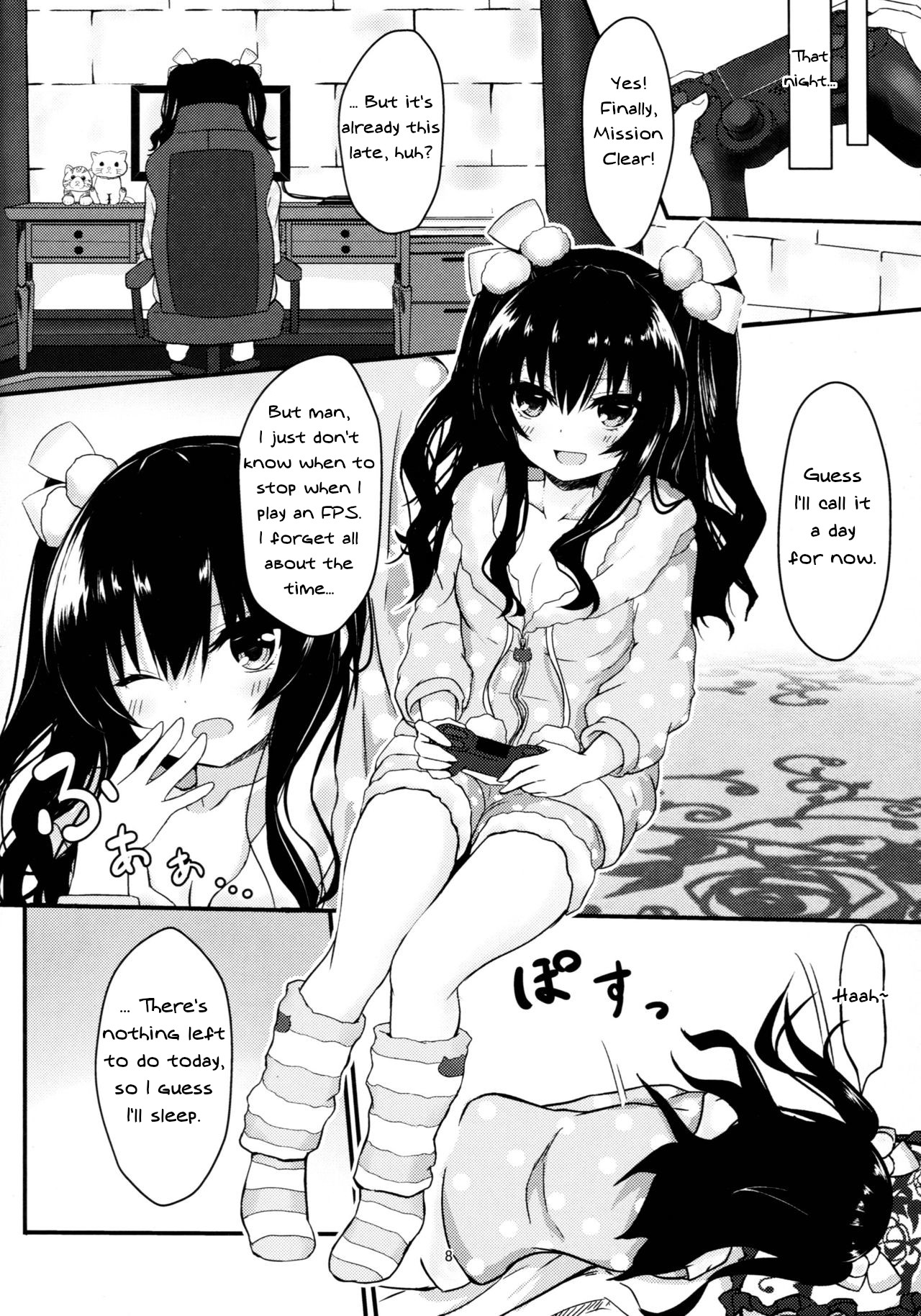 Uni-chan wa Onanie ga Yamerarenai page 8 full