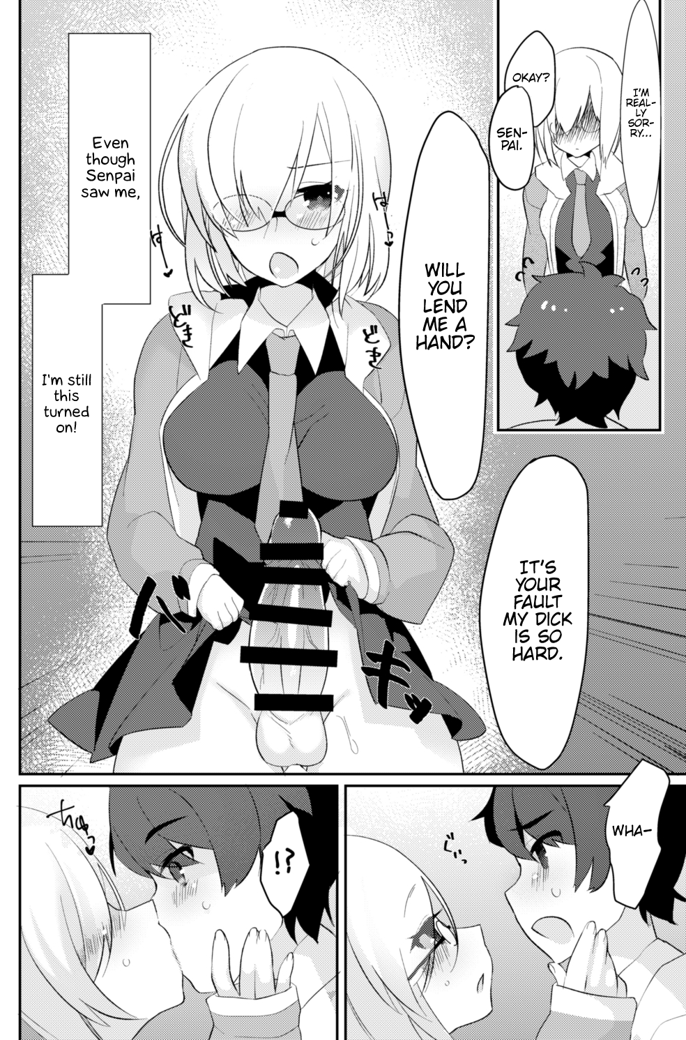 Futanari Ochinpo Shikoshikoshitetara Senpai ni Mirarechatta node Oshiri Shojo Ubatte Reipu Anaru Akume Kimesasechaimashita page 5 full