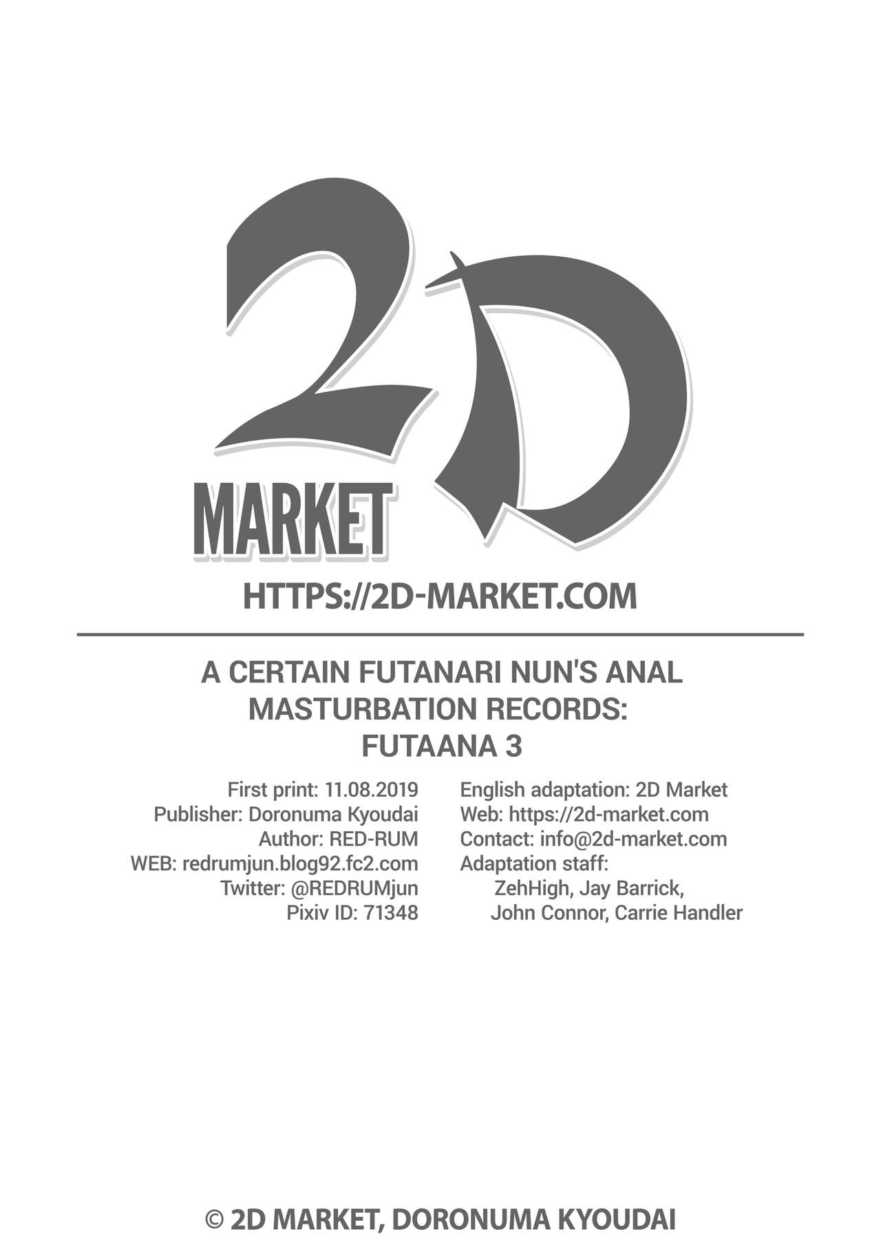 FutaAna ††† | FutaAna - A Certain Futanari Nun's Anal Masturbation Records - Chapter 3 page 2 full