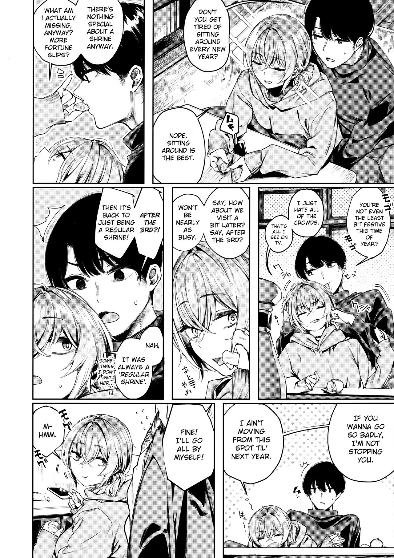 Furyou-chan to Kotatsu de Nukunuku Suru Oomisoka. page 4 full