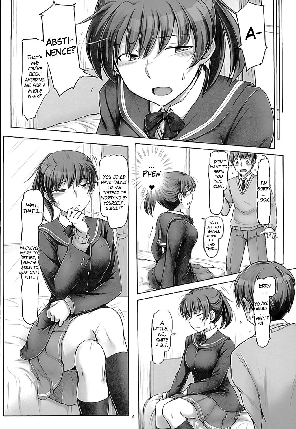 Isshuukan mo Kinyoku Shitara, Gaman Dekimasen yo ne | If I abstain for a whole week, I won't be able to endure it page 3 full