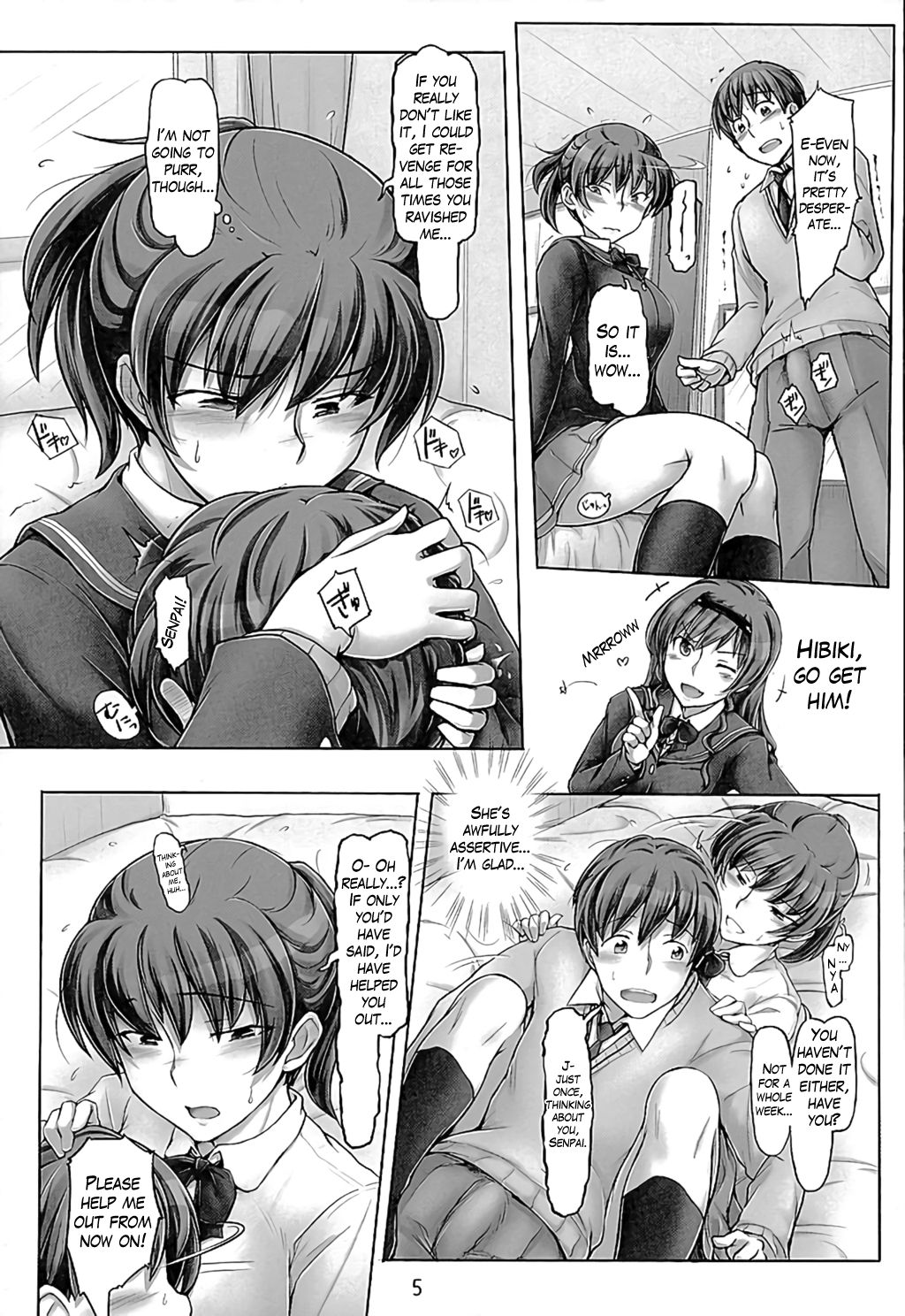 Isshuukan mo Kinyoku Shitara, Gaman Dekimasen yo ne | If I abstain for a whole week, I won't be able to endure it page 4 full