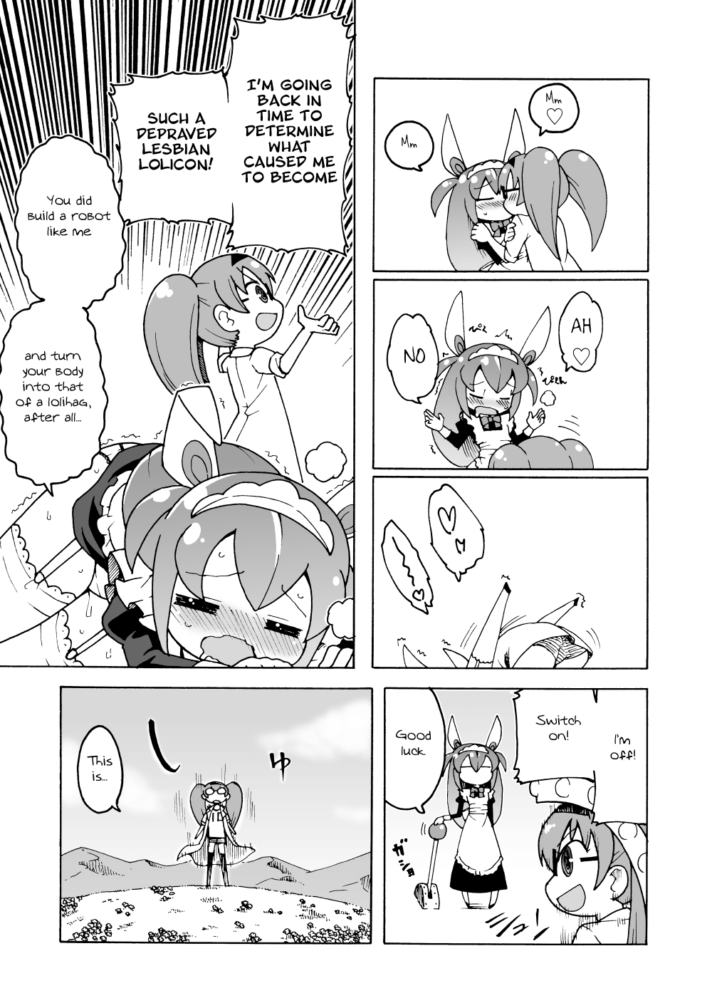 Time Machine Manga page 2 full