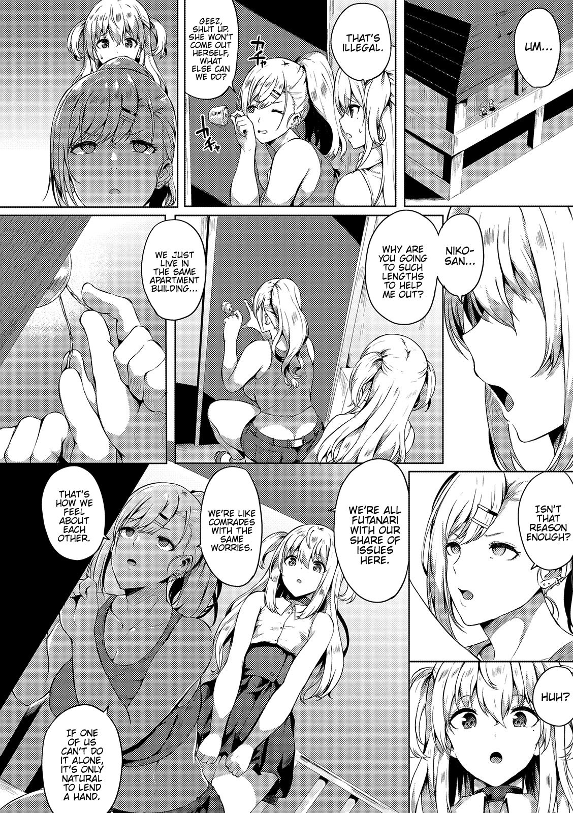 Futanari-sou no Otokonoko 6 page 2 full