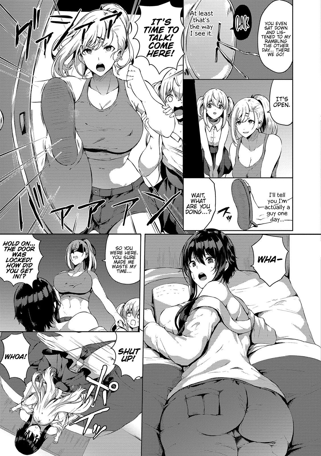 Futanari-sou no Otokonoko 6 page 3 full