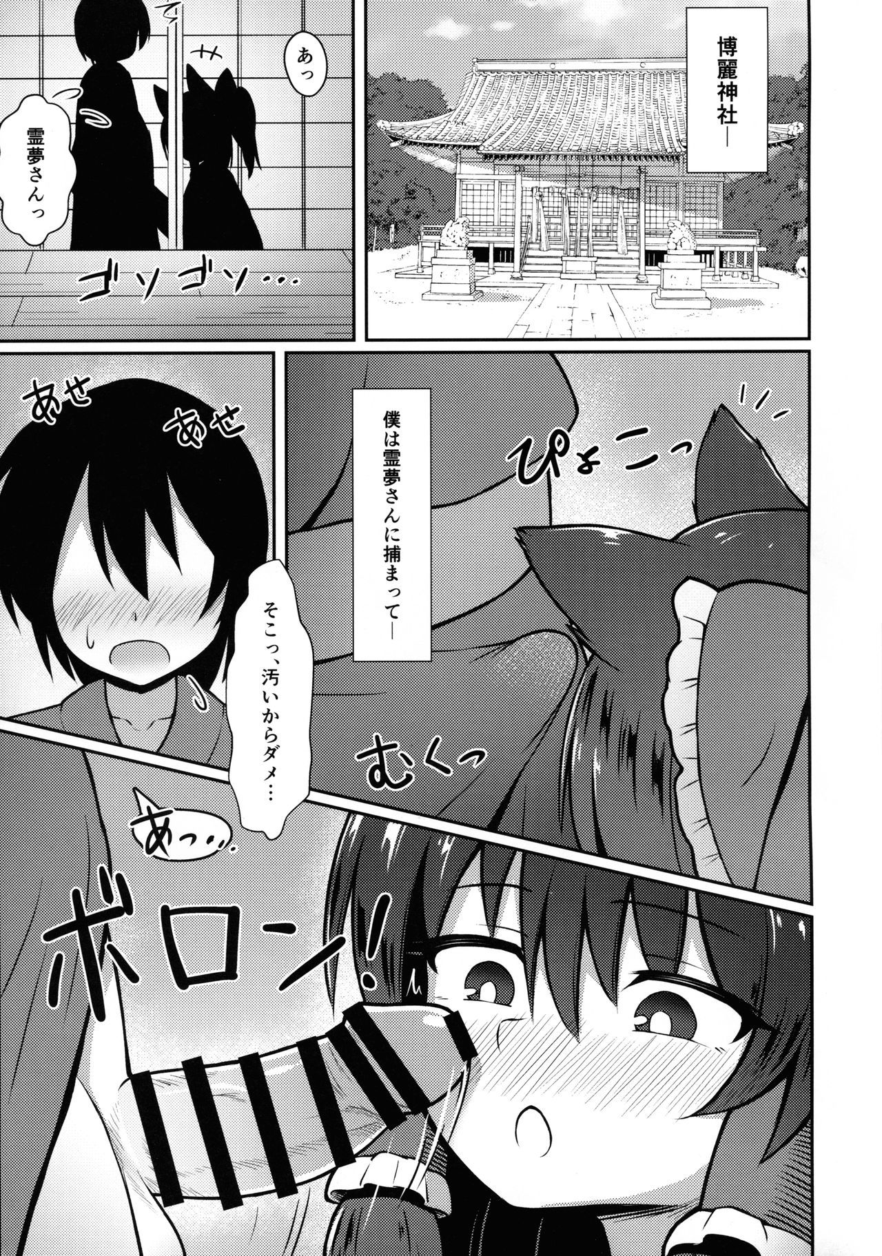 Hatsujou Ookami Reimu page 3 full