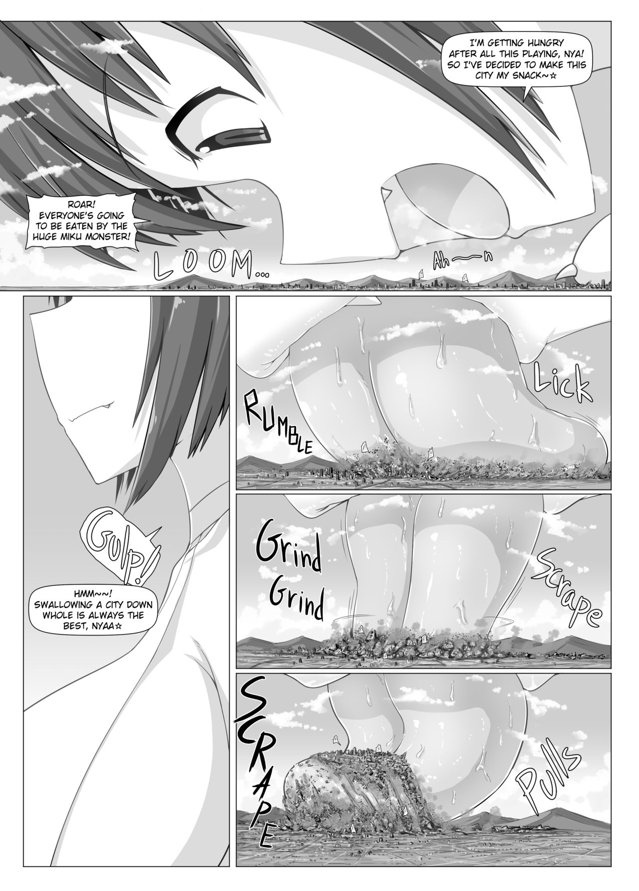 Gigantic Miku-san page 5 full