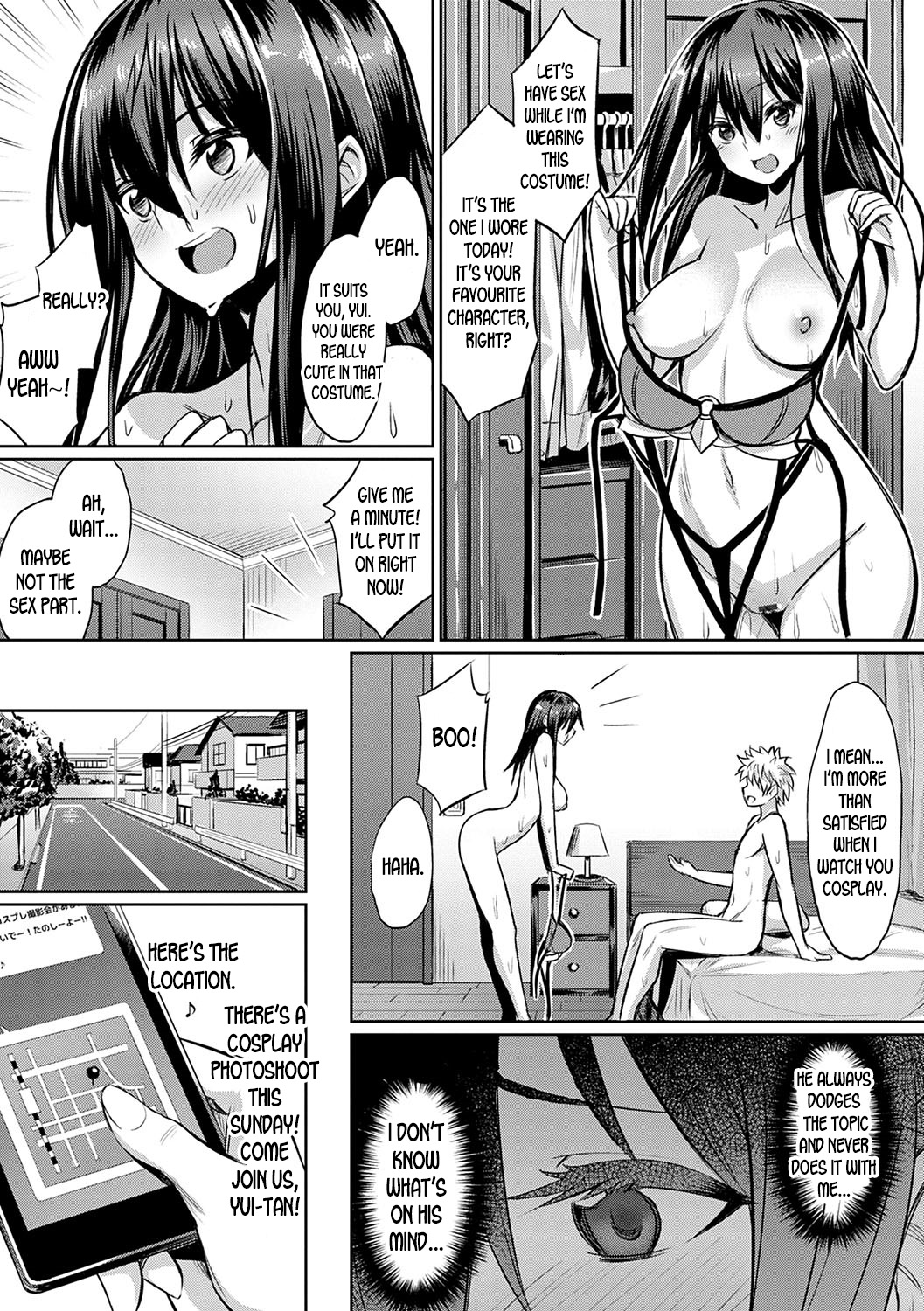 Cosplay Satsueikai no Uragawa ~Midara na Watashi o Motto Mite~ | The Other Side of Cosplay Photoshoot ~Please Look at My Naughty Side~ page 3 full