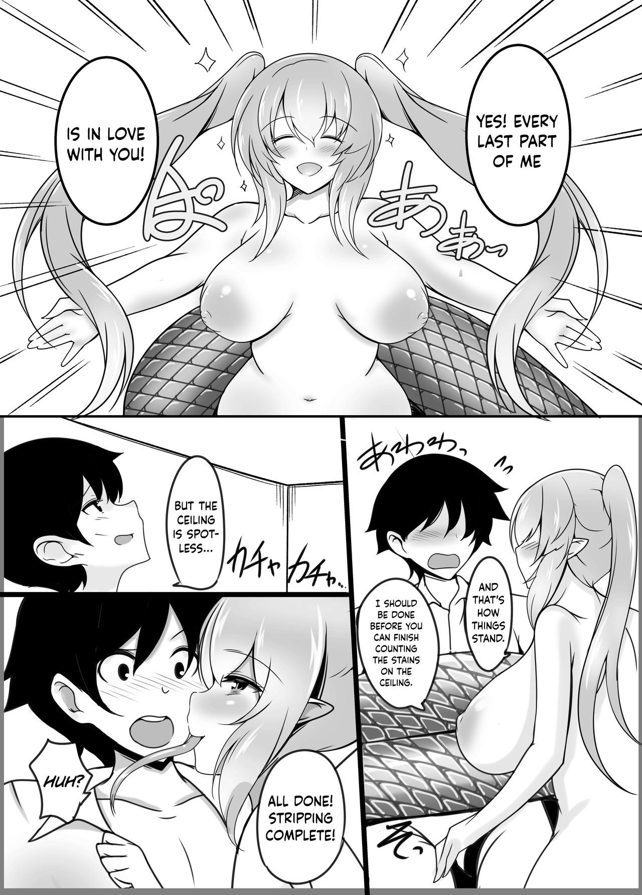 Imoja no Kyuaiketsubi | A Lamia's Tail Ties the Knot page 6 full