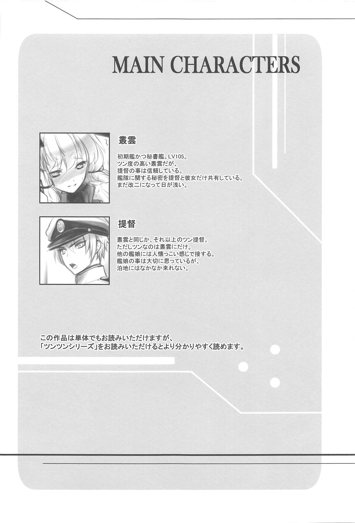 Tsun na Kanojo to Tsun na Teitoku no Yoru no Togi page 3 full