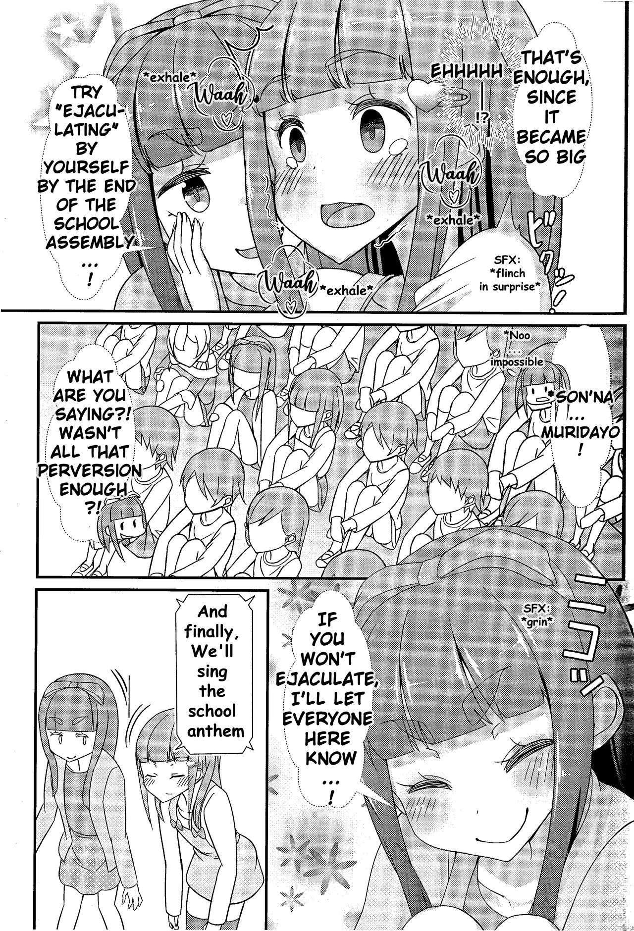Sensei! Kounai de "Jojisou" Shitemite! | Teacher! Try dressing up as a girl in school! page 8 full