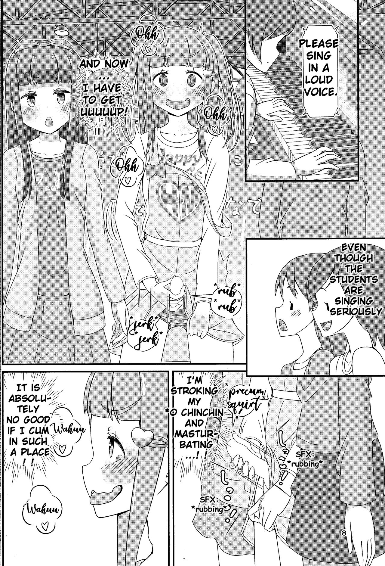 Sensei! Kounai de "Jojisou" Shitemite! | Teacher! Try dressing up as a girl in school! page 9 full
