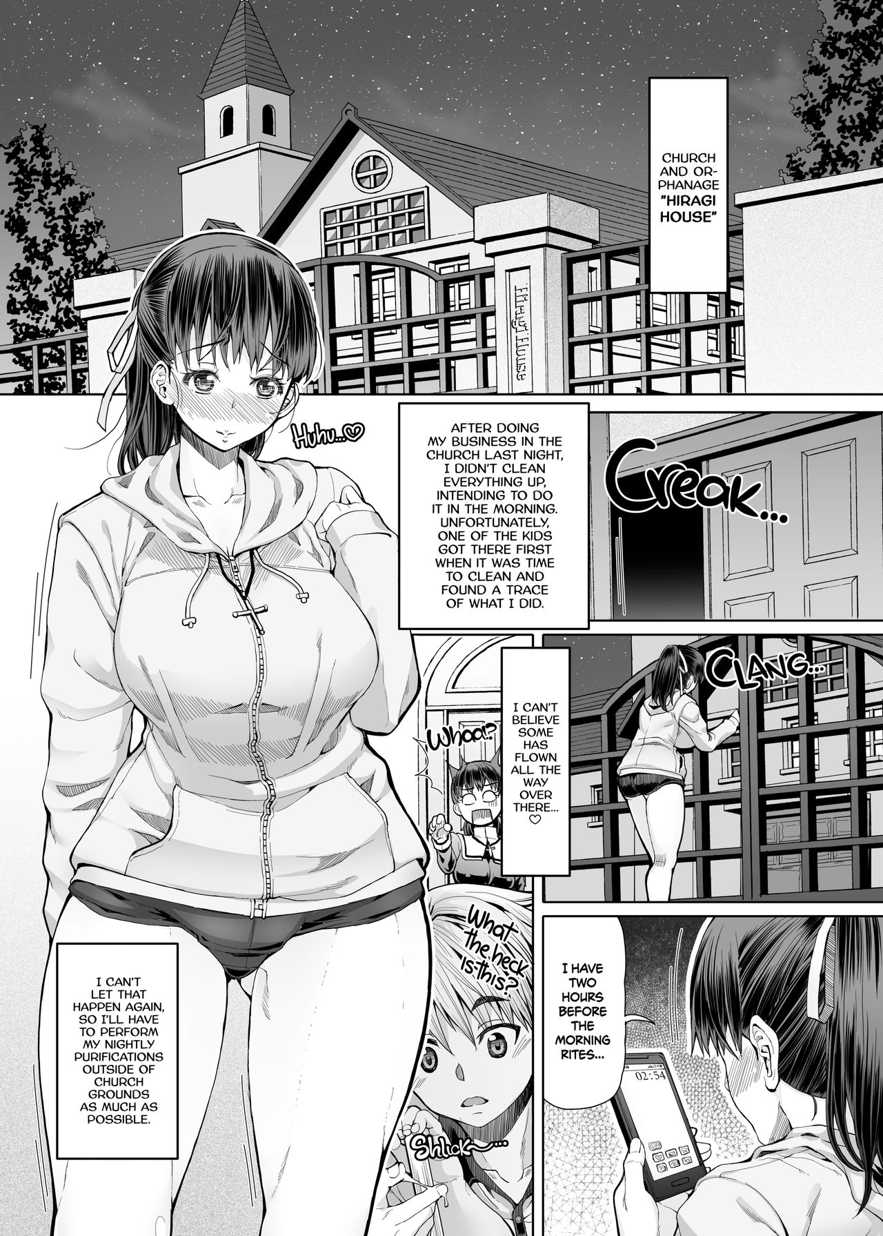 FutaAna †† | FutaAna - A Certain Futanari Nun's Anal Masturbation Records - Chapter 2 page 4 full