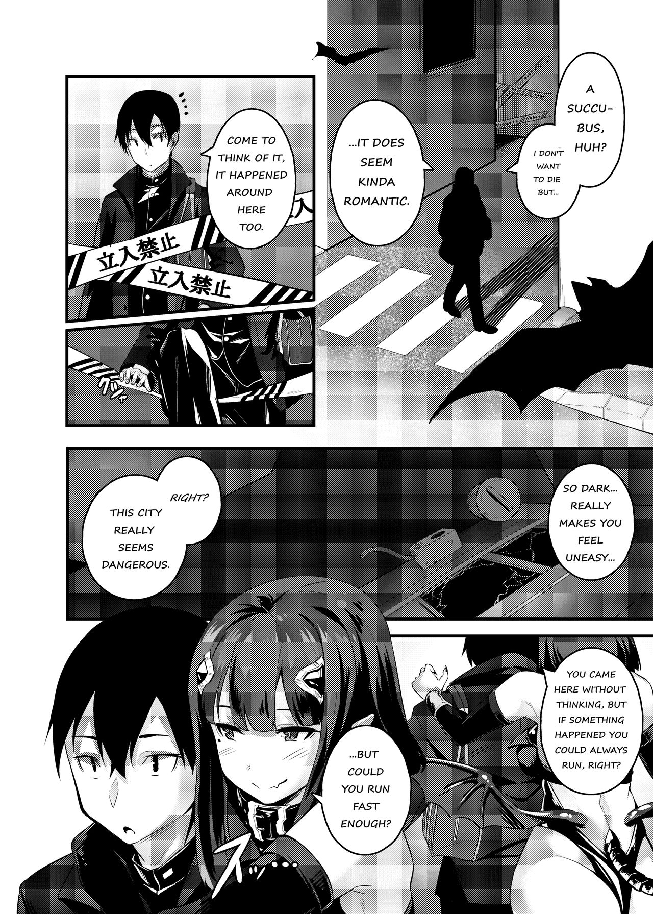 Yasashii Succubus-chan to 3 page 4 full