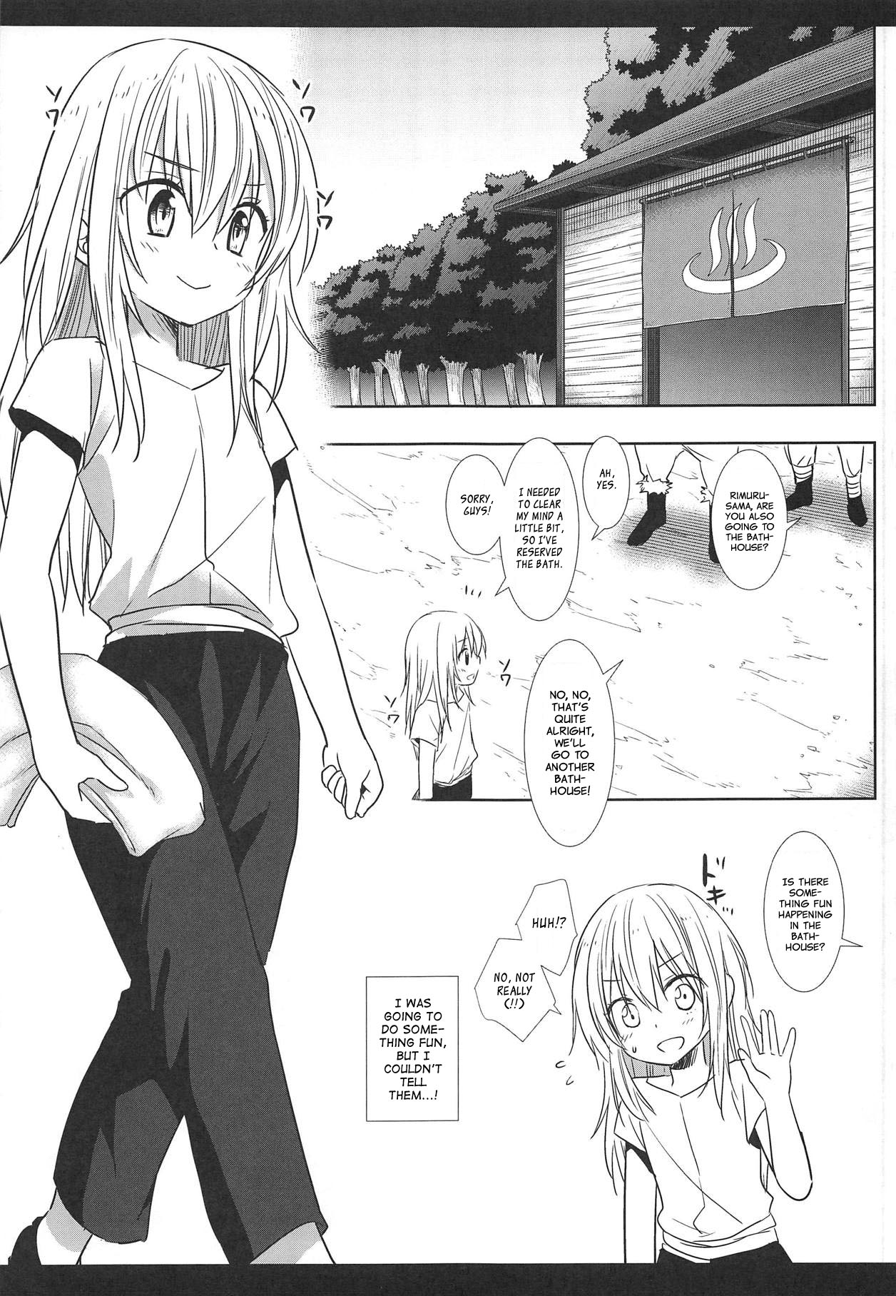 That Time I Got Reincarnated in a Thin Book! "Even though I was a nearly 40 year old man, I still came like a girl..." page 4 full